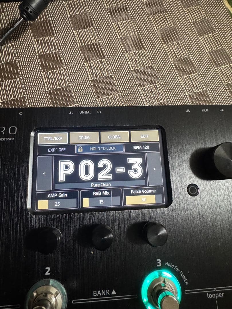 ギター Hotone Ampero