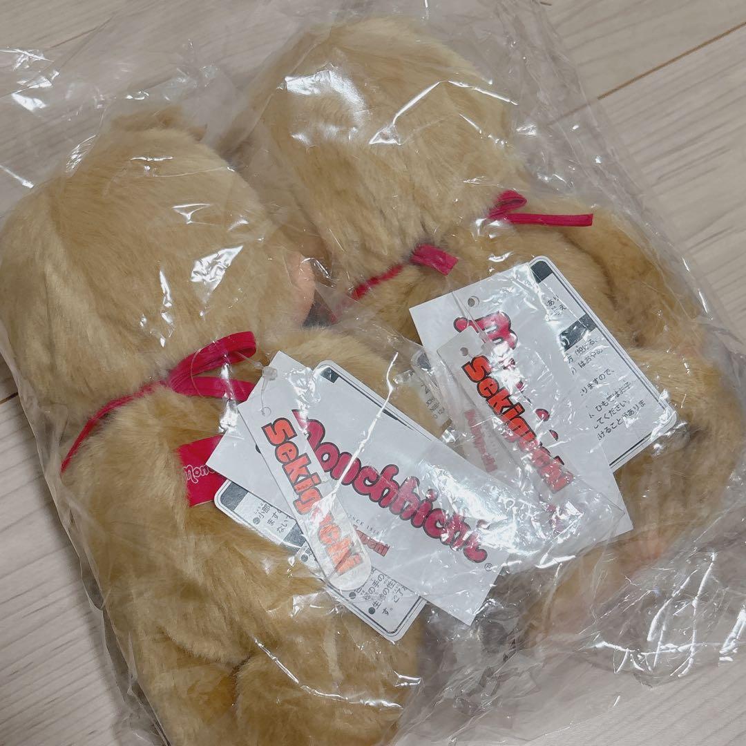 【新品タグ付き】モンチッチぬいぐるみ　M プレミアムスタンダード ベージュ