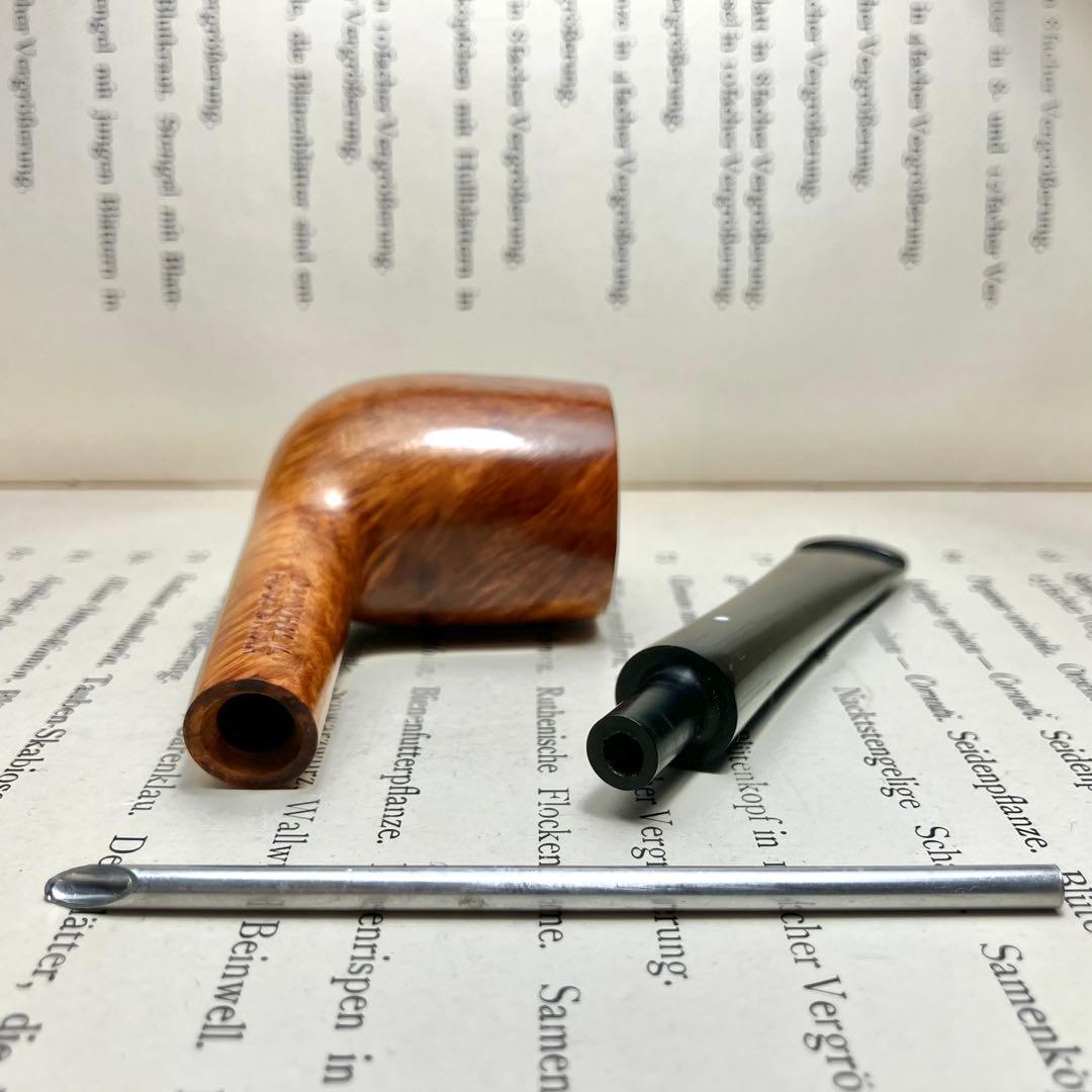 美品 ダンヒル ルートブライヤー スムース ビリヤード パイプ 21031