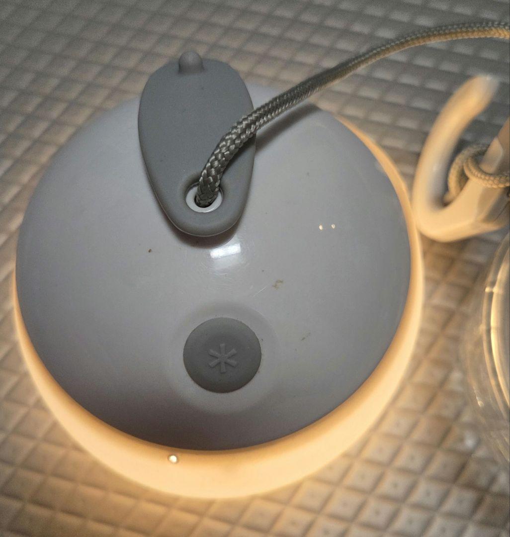  Peak ほおずき　ゆき+充電池パック+クリスタルシェード