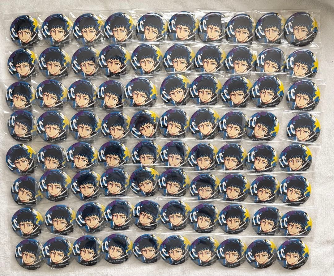 桃源暗鬼　矢颪碇　缶バッジ　秋田書店　80点