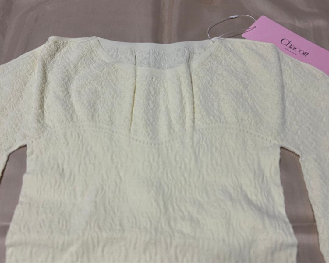 チャコット　ノーソーイング　ニットトップ　大人用Ｍサイズ（レモンイエロー）