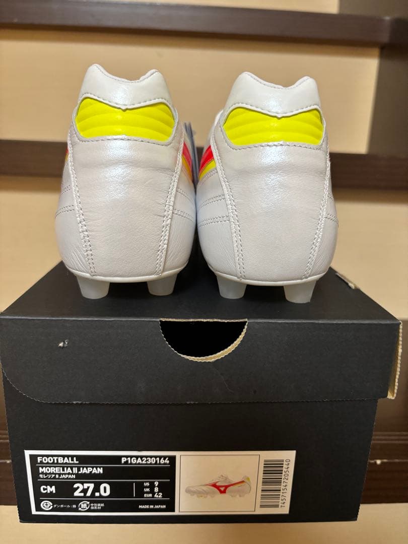 サッカースパイク　ミズノ　モレリア2 JAPAN 限定色　新品　27cm