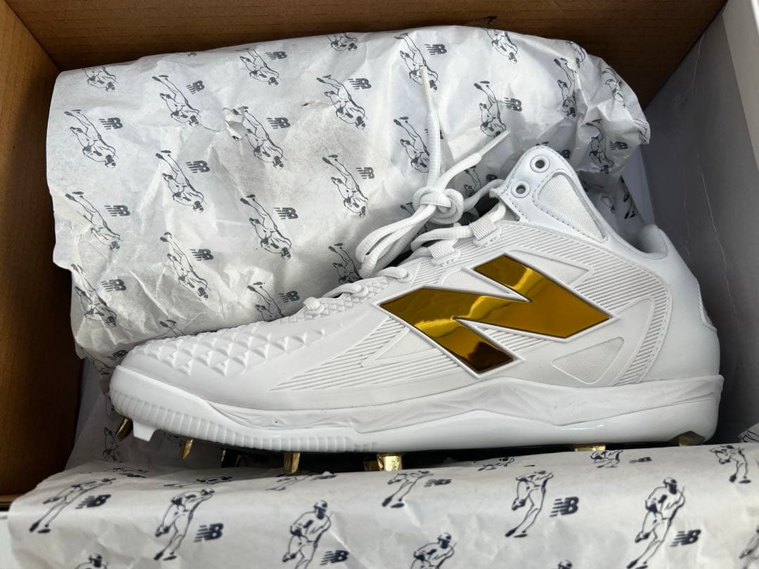 New Balance 大谷モデル MSHOWT1 ホワイト/ゴールド 29cm