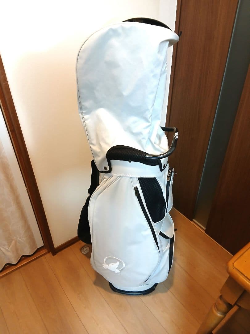 【mako 】本間ゴルフ キャディバッグ ホワイト