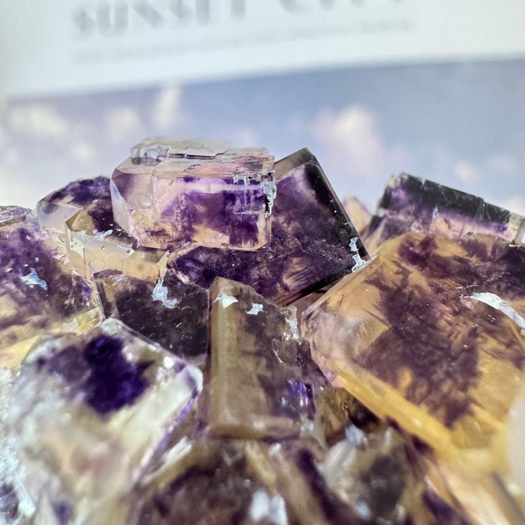 【D179】ナミビア オコルス フローライト 鉱物 標本 原石