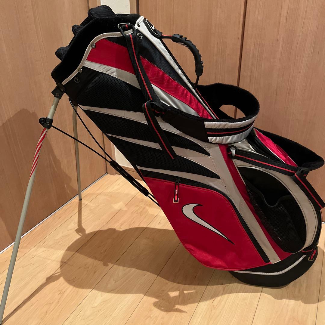 Nike キャディバッグ 赤黒