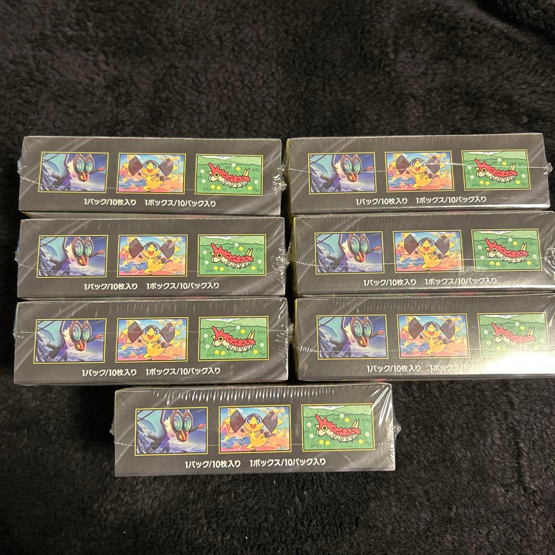 【未開封！シュリンク付き】ポケモンカードMEGA ドリームEX 7BOX