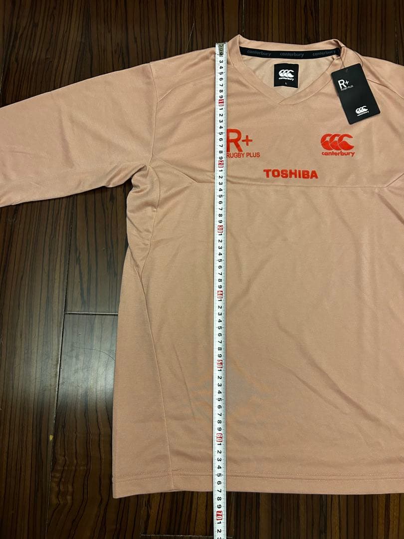 【新品未使用】カンタベリー　R+　東芝ブレイブルーパス東京　選手支給Tシャツ　L