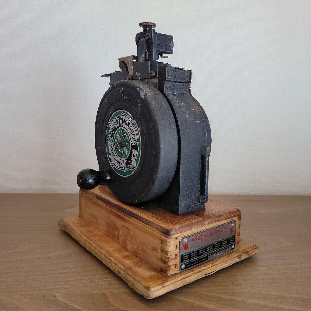 ビンテージ モナーチ価格タグマーキングシステム 工業用アールデコ