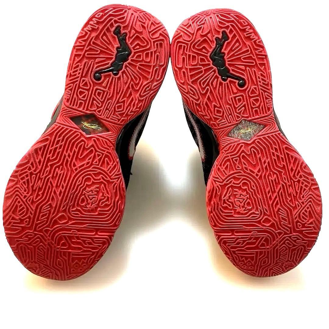 【美品/Sランク】NIKE レブロン20 26cm ブラック×レッド バッシュ