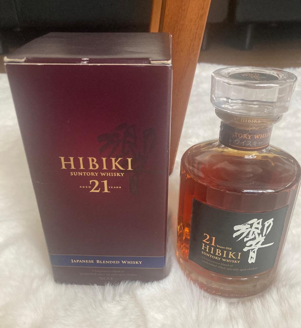 ✨希少✨HIBIKI 21年ブレンデッドウイスキー 箱付き 350mlハーフ
