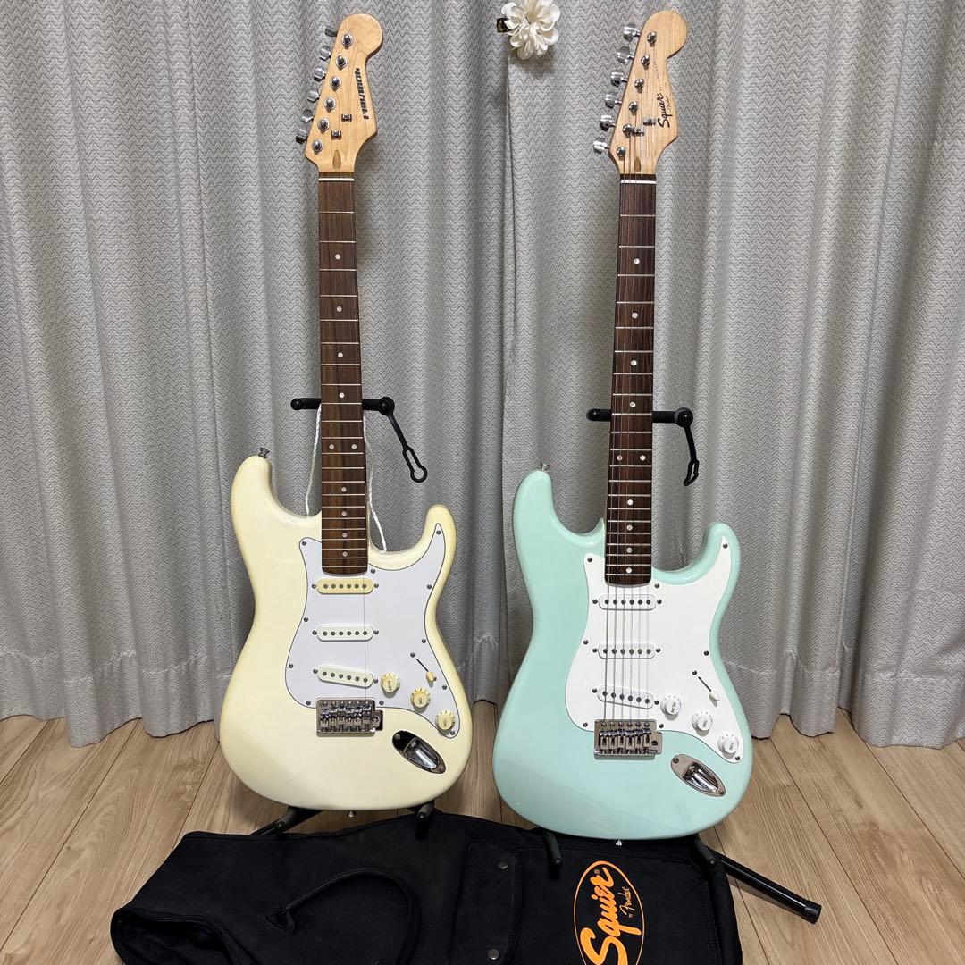 プレイテック旧型ストラト　訳ありスクワイアー　ブレット(ネックを外して発送)