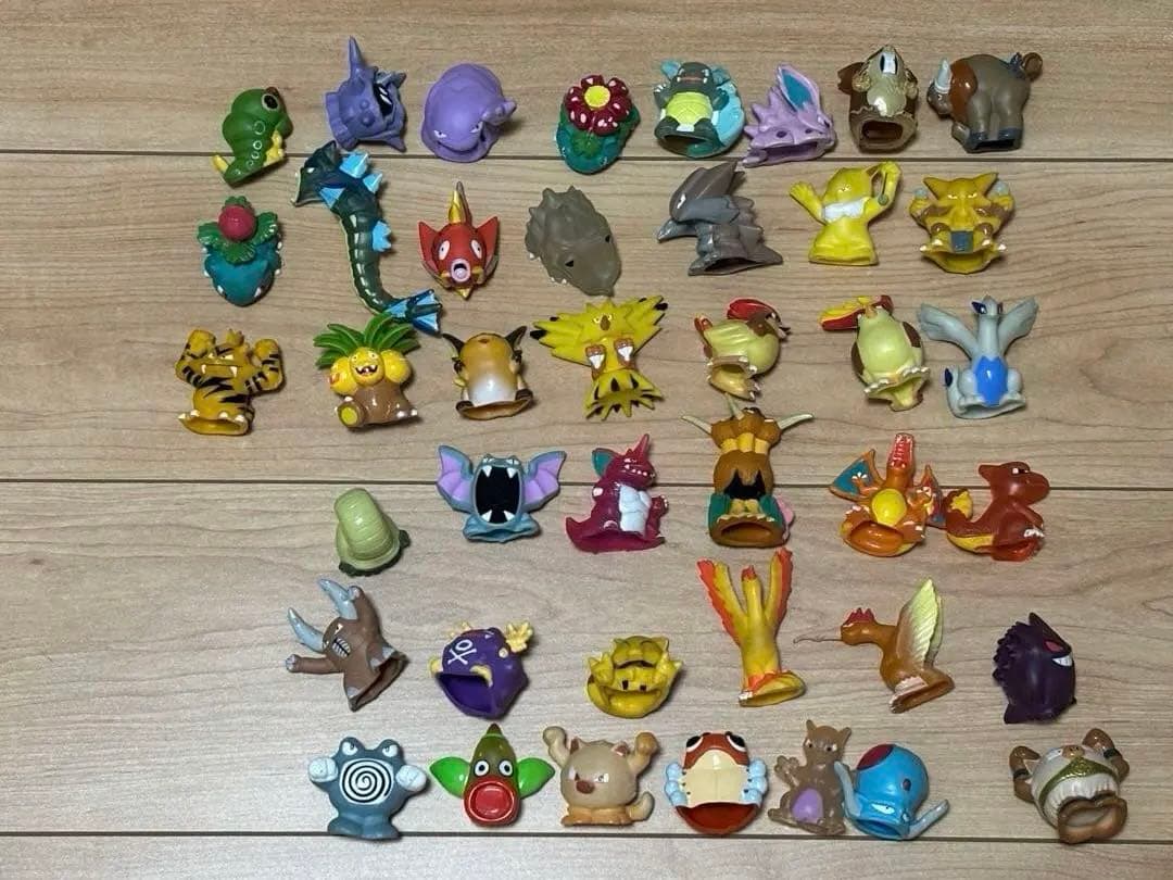 ポケモン ゆび人形　フィギュア　まとめ売り(クリアタイプ込み)