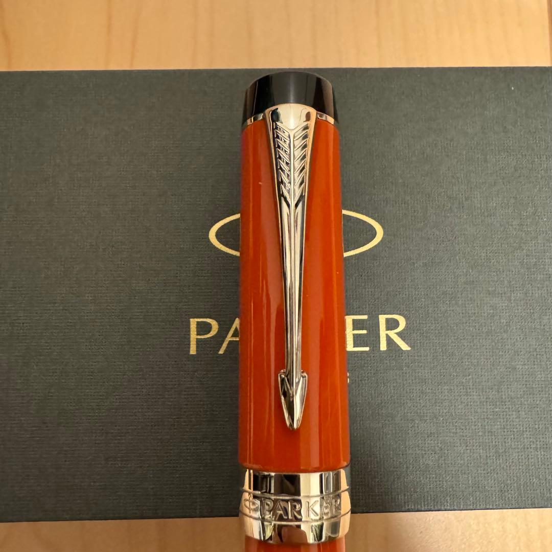 デュオフォールド クラシック ビッグレッドCT センテニアル 万年筆 M（中字）