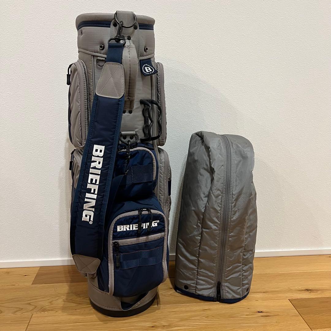 BRIEFING ブリーフィング キャディバッグ CR-6 コンビ ネイビー