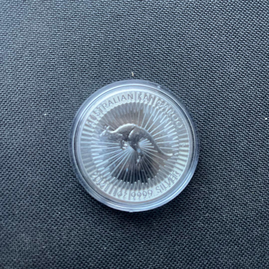 2021オーストラリアカンガルー 銀貨1オンスクリアーケース 銀貨 5枚セット