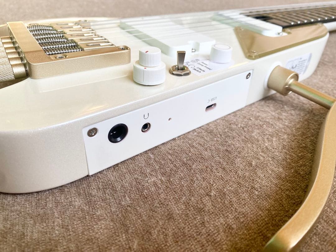 【超美品】Donner HUSH X PRO 新色ホワイトゴールド