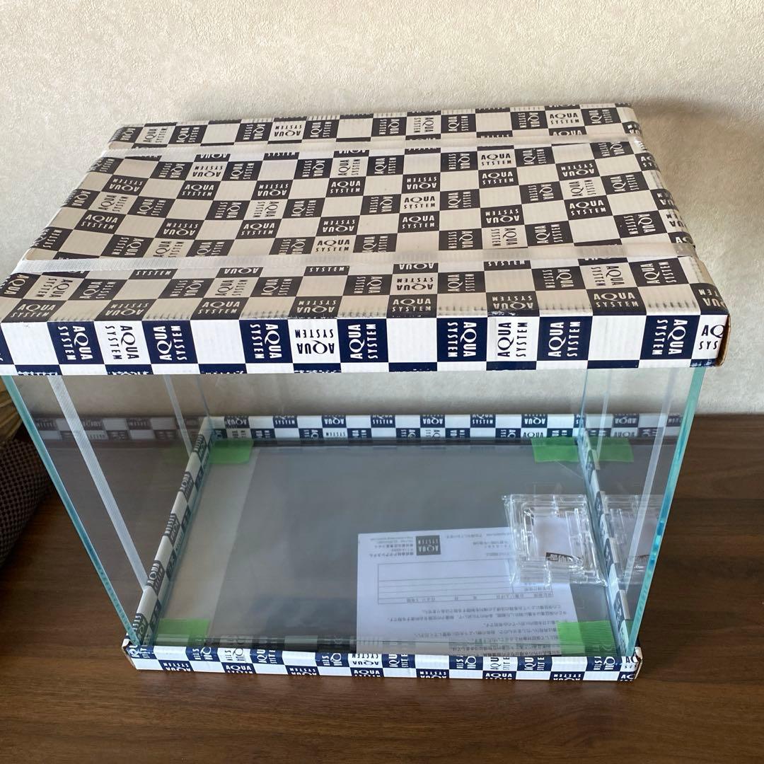 ☆未使用品 45cm ガラス水槽 クリスティプレーン アクアシステム
