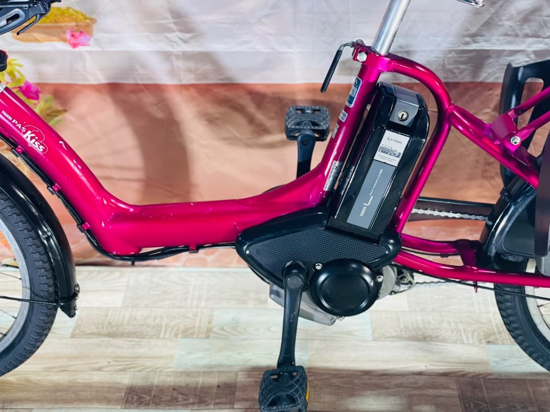 ヤマハパスキス⭐️人気モデル！子供乗せ電動アシスト自転車Y0001