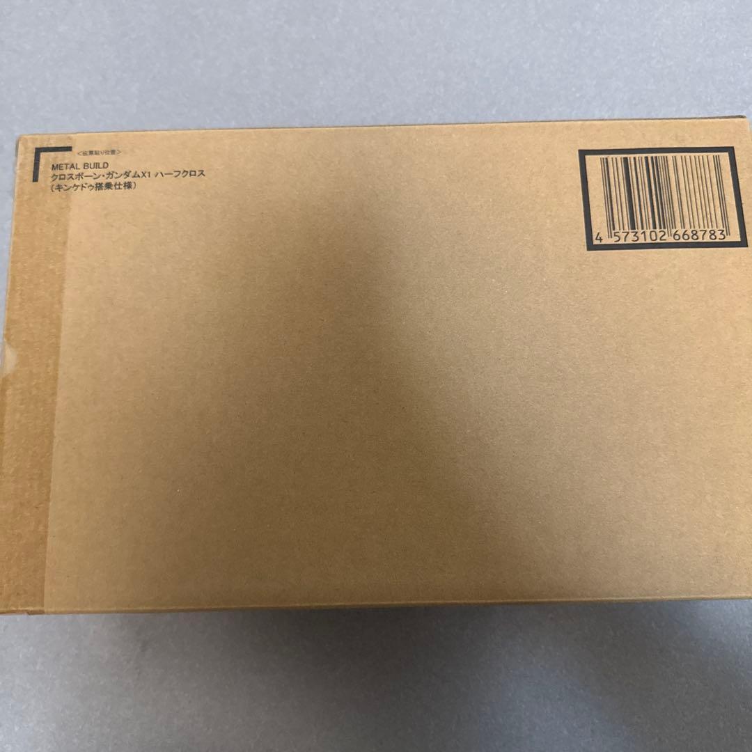 新品未使用　メタルビルドクロスボーンガンダムX1ハーフクロス　キンケドゥ搭乗仕様