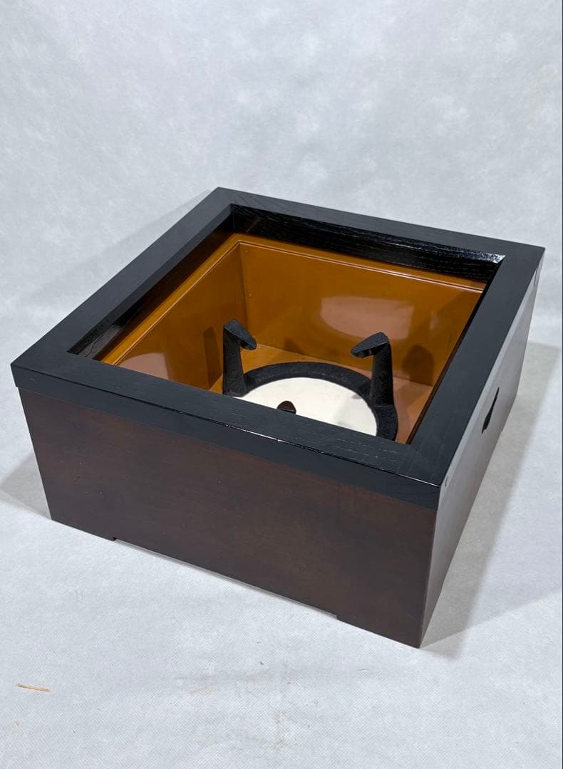 置炉　五徳、底瓦付　美品　茶道和風インテリア　送料込