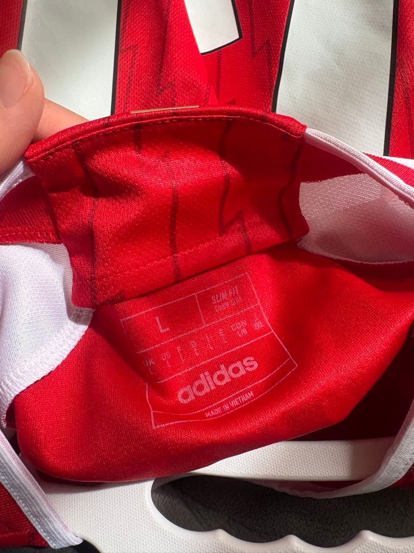 23-24 アーセナルユニフォーム ライス Lサイズ 正規品