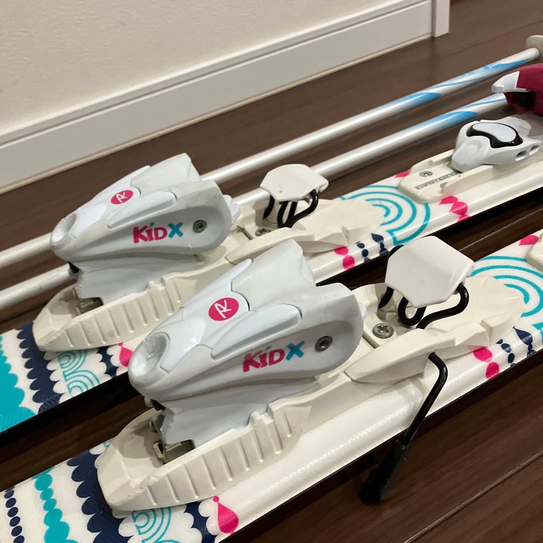 スキー板　キッズ　ロシニョール　116cm ストック