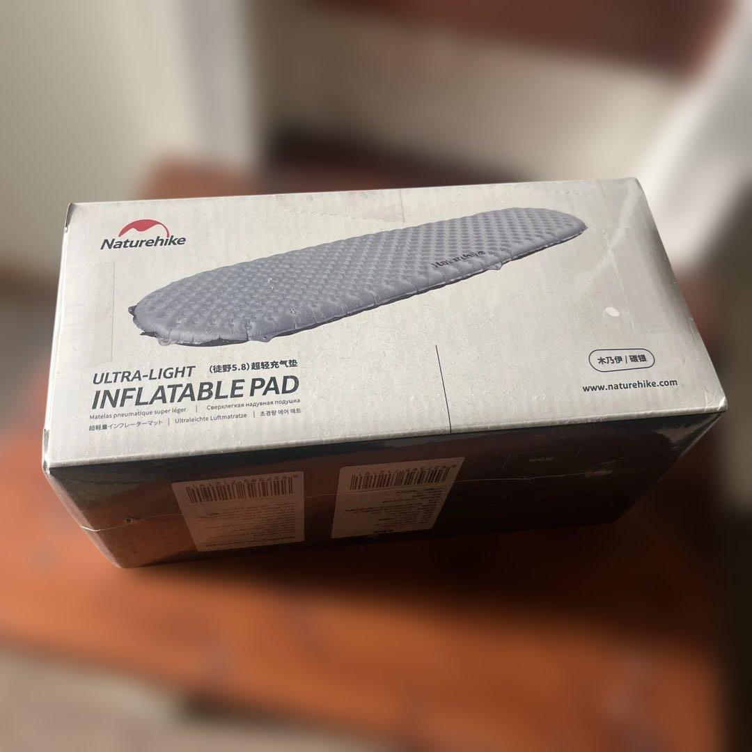 ネイチャーハイク★R値5.8★超軽量★スリーピングマット★マミー型