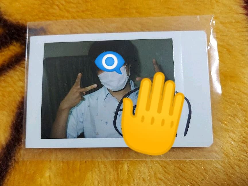 あほの坂田。 となりの坂田。 チェキ