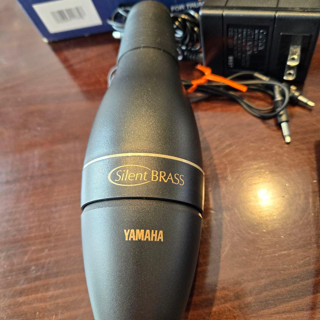 ほぼ未使用品 ヤマハ サイレントブラス SB7 トランペット用消音器 限定CD付