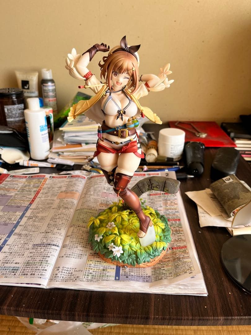 フィギュアセット チャイナドレスとカジュアル&水着ライザ