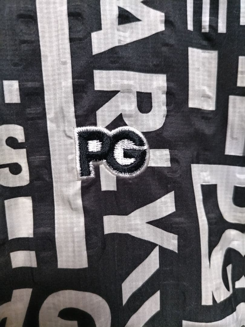 美品　パーリーゲイツ　ナイロン　パーカー　総柄