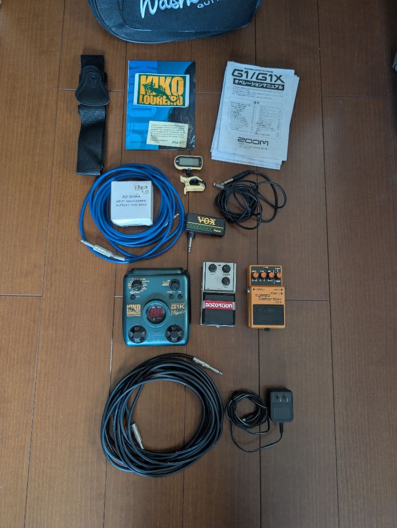 ギター washburn wm24v/zoom G1K/DS-2/TDS-1