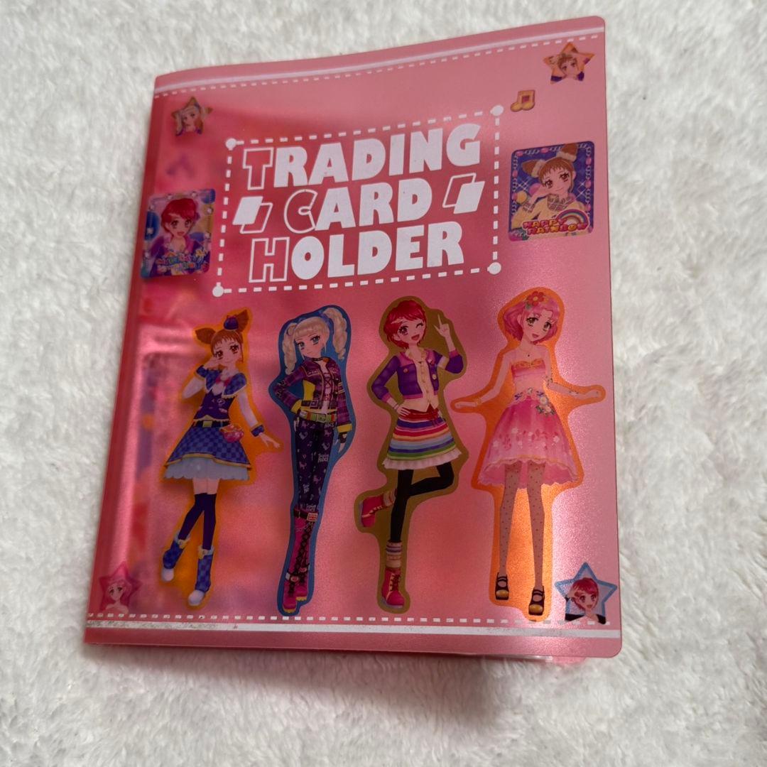 アイカツ カード　バインダー　ピンクステージ　まとめ売り
