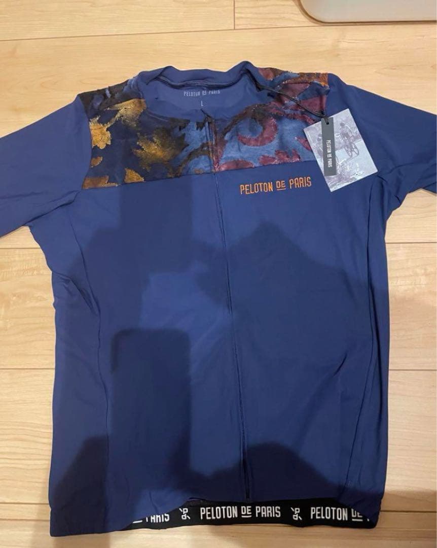 PELOTON DE PARIS サイクルジャージ ネイビー