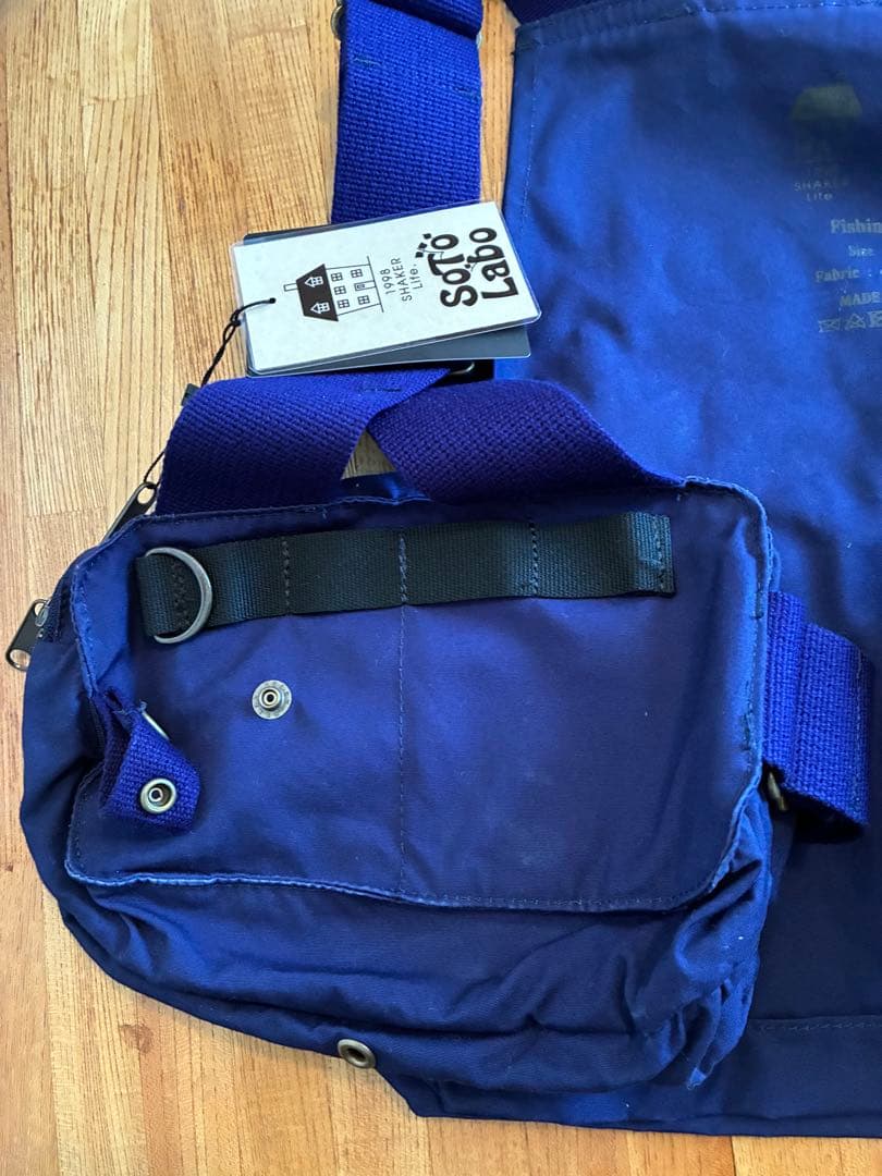 SotoLaboFishingvest Navy ソトラボ