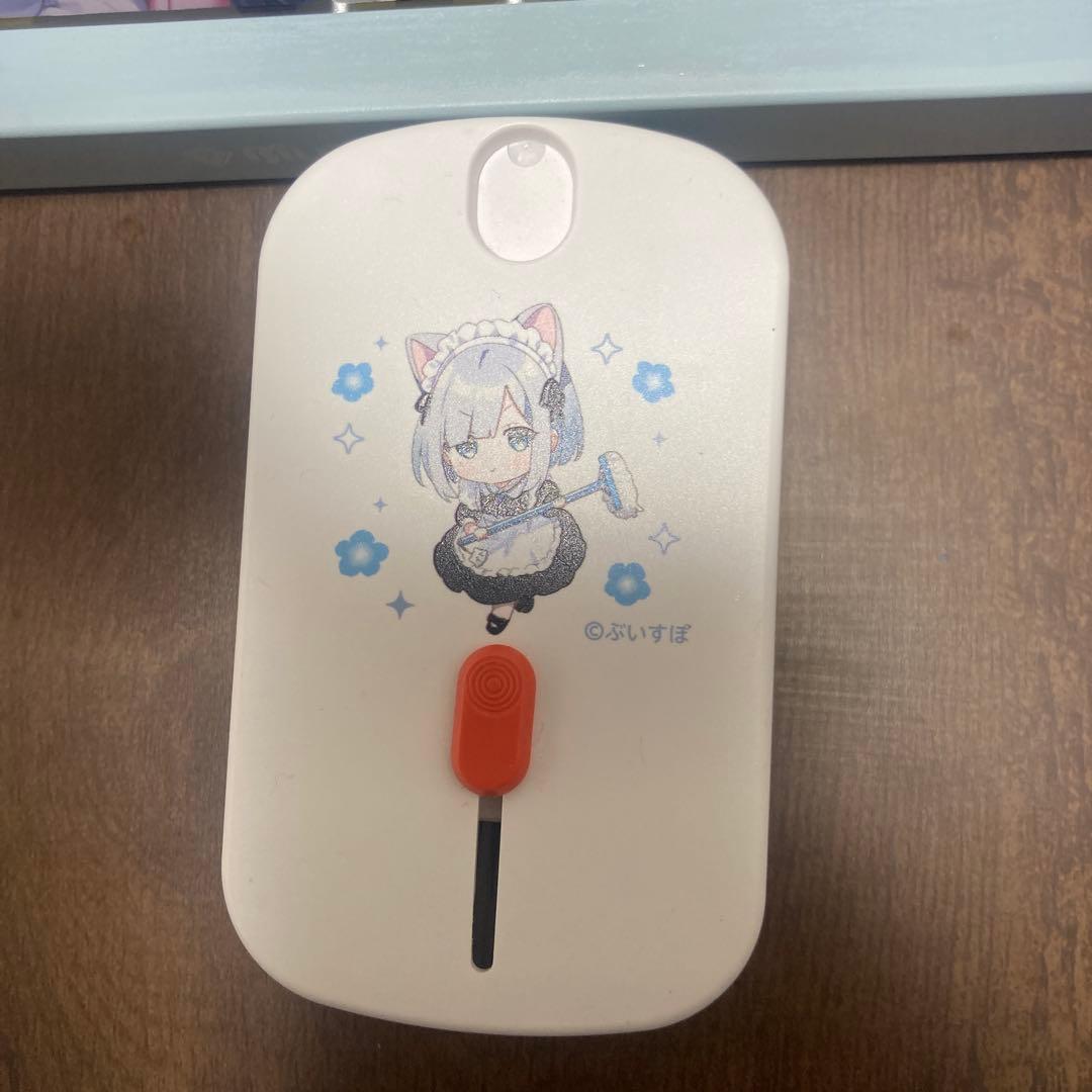 VSPO! GEAR ゲーミングキーボード＆キーボードクリーナー　花芽すみれ