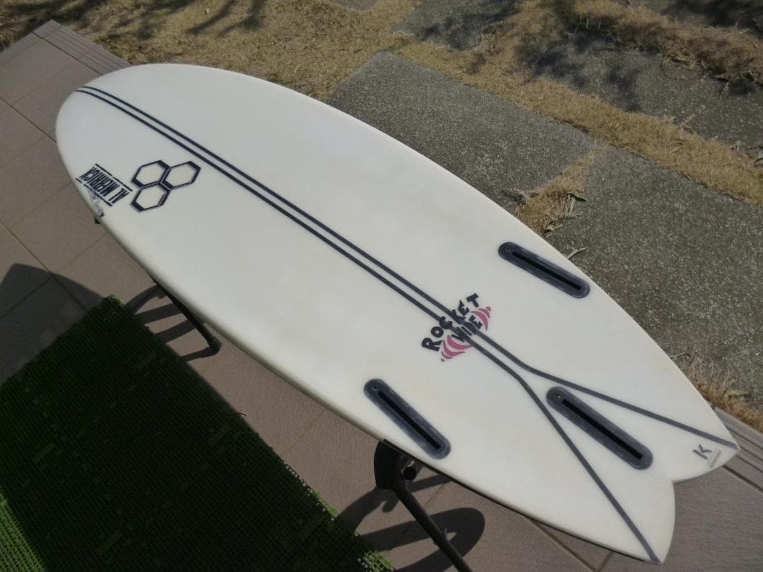 だ*ぐ様 美品！サーフボード「AL MERRICK /ロケットワイド」スパインテ