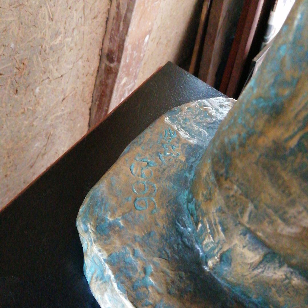 北村西望　少女　ブロンズ像　62cm　約19.6kg