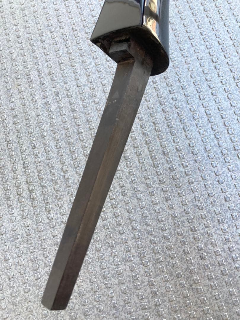 沖縄 三線 久場春殿型 棹のみ たぶん黒檀