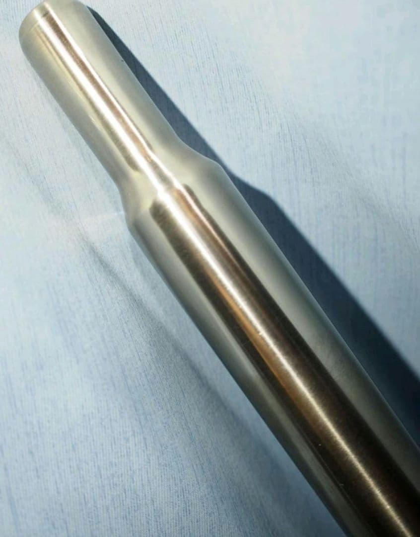 Cos.Ti製 ブロンプトン用チタンシートポスト 535mm 31.8mm 軽量