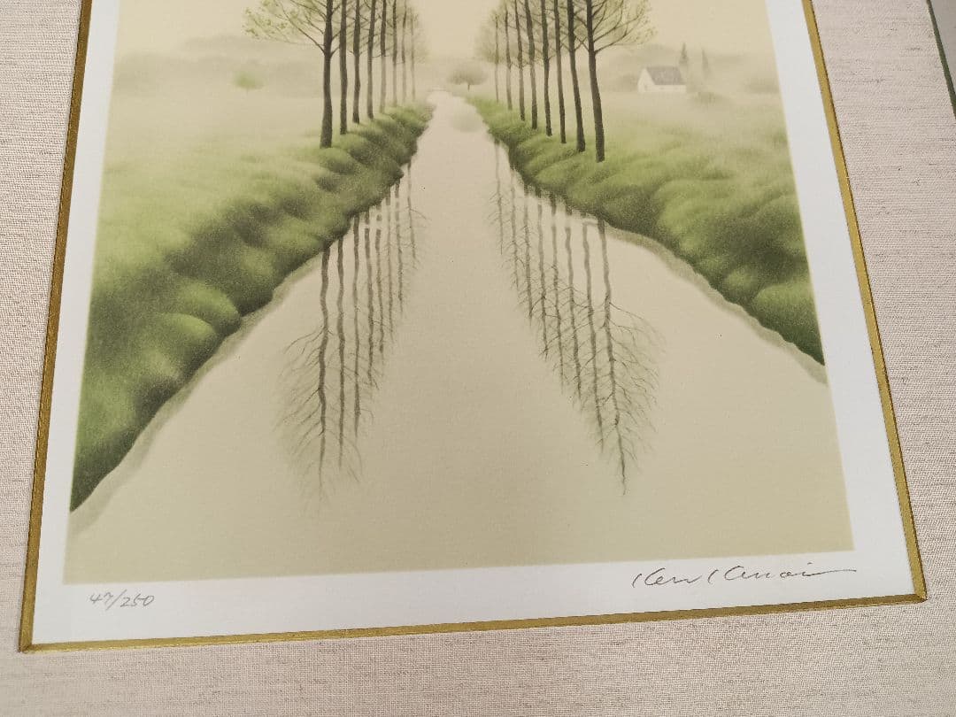 黒井健　「リトルストリー厶」　版画　絵画　額装　Ken Kuroi