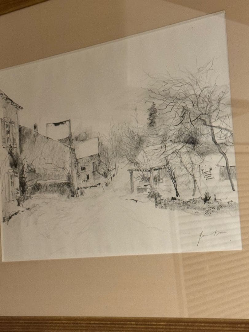 ベルナール・ガントナー　風景 Ⅲ デッサン BERNARD GARTNER