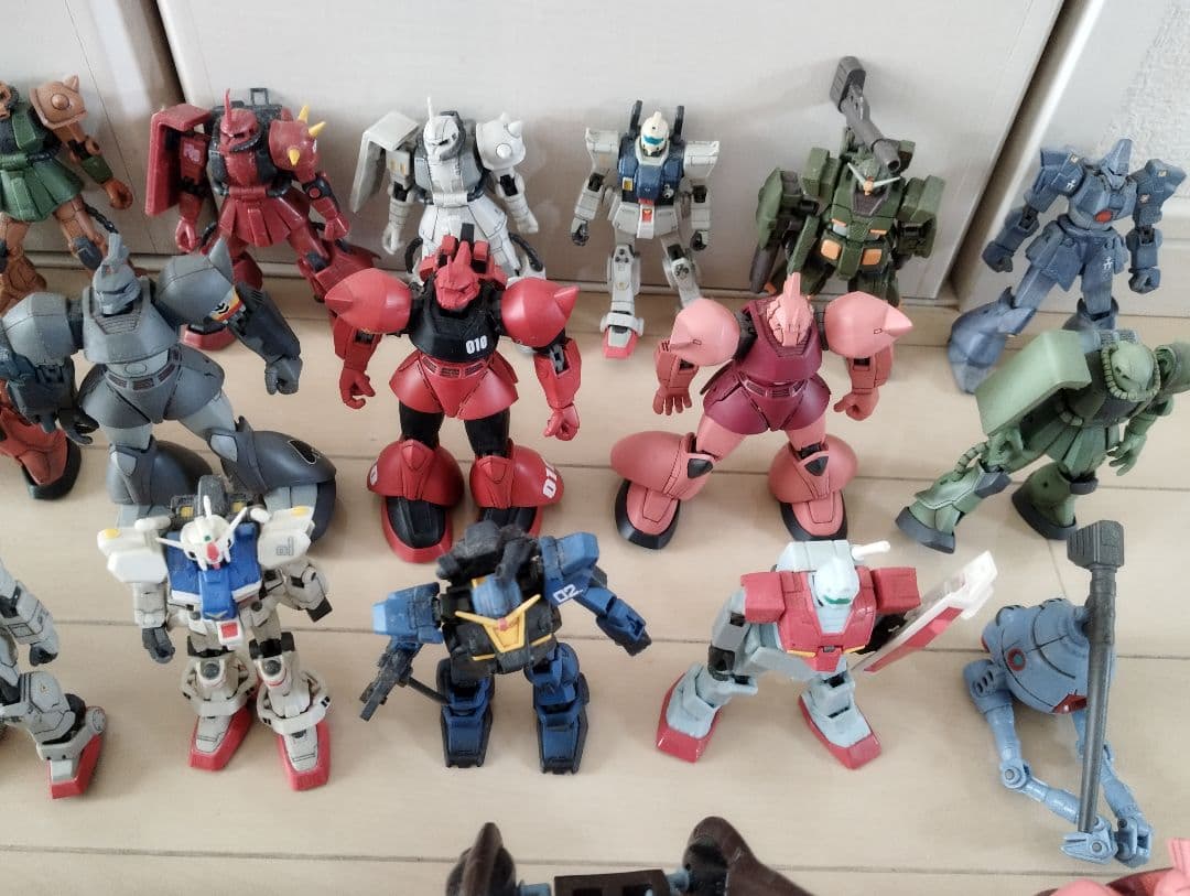現状渡し モビルスーツインアクション MS ガンダム 43体セット まとめ売り