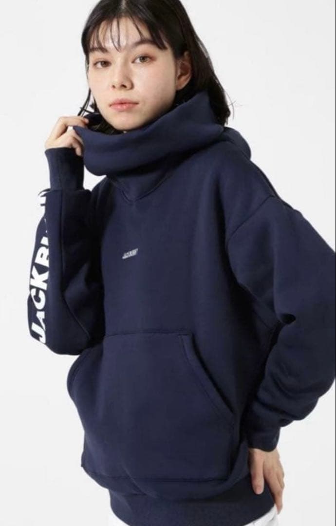 未使用品　ジャックバニー　裏起毛パーカー