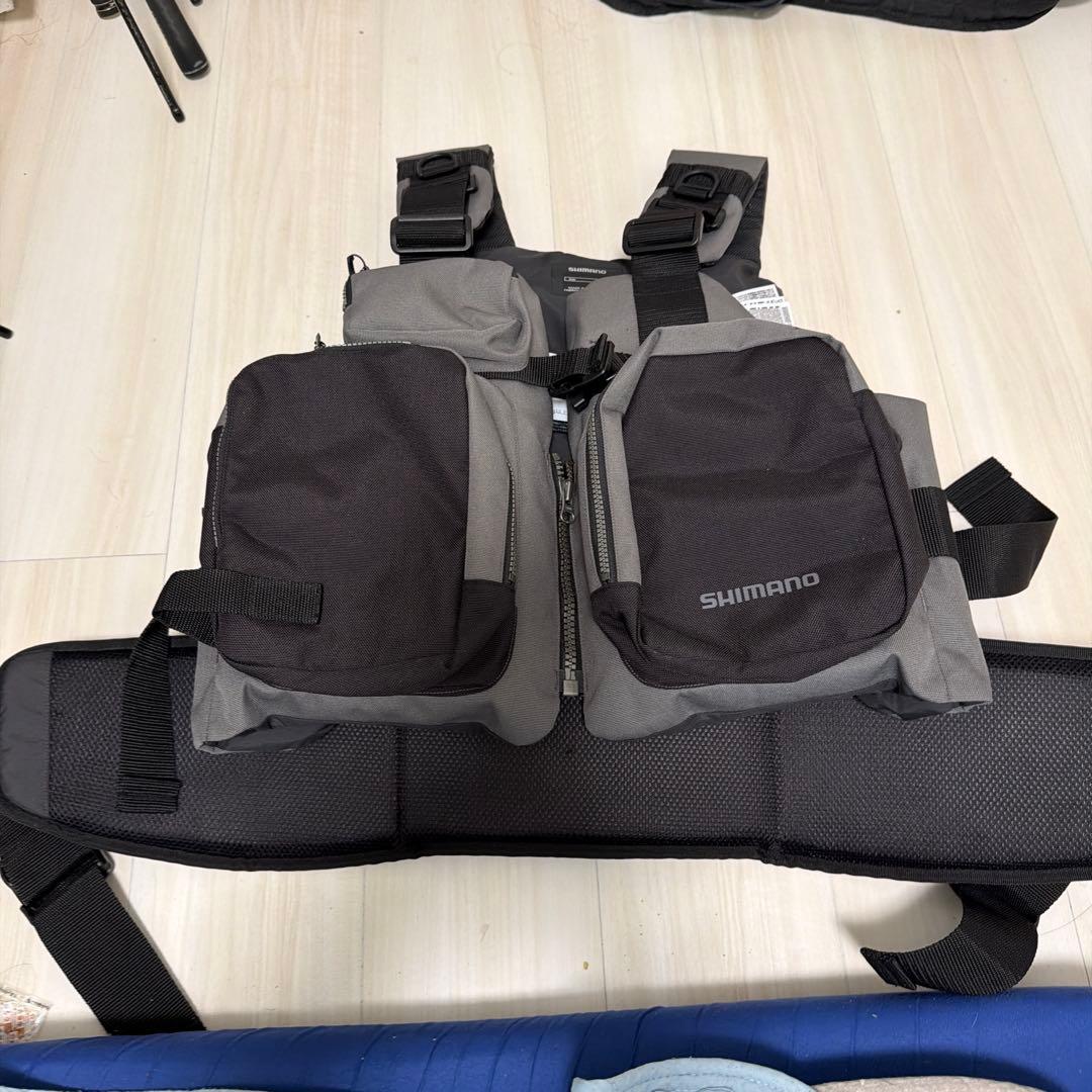 SHIMANO フィッシングベスト VF-025U
