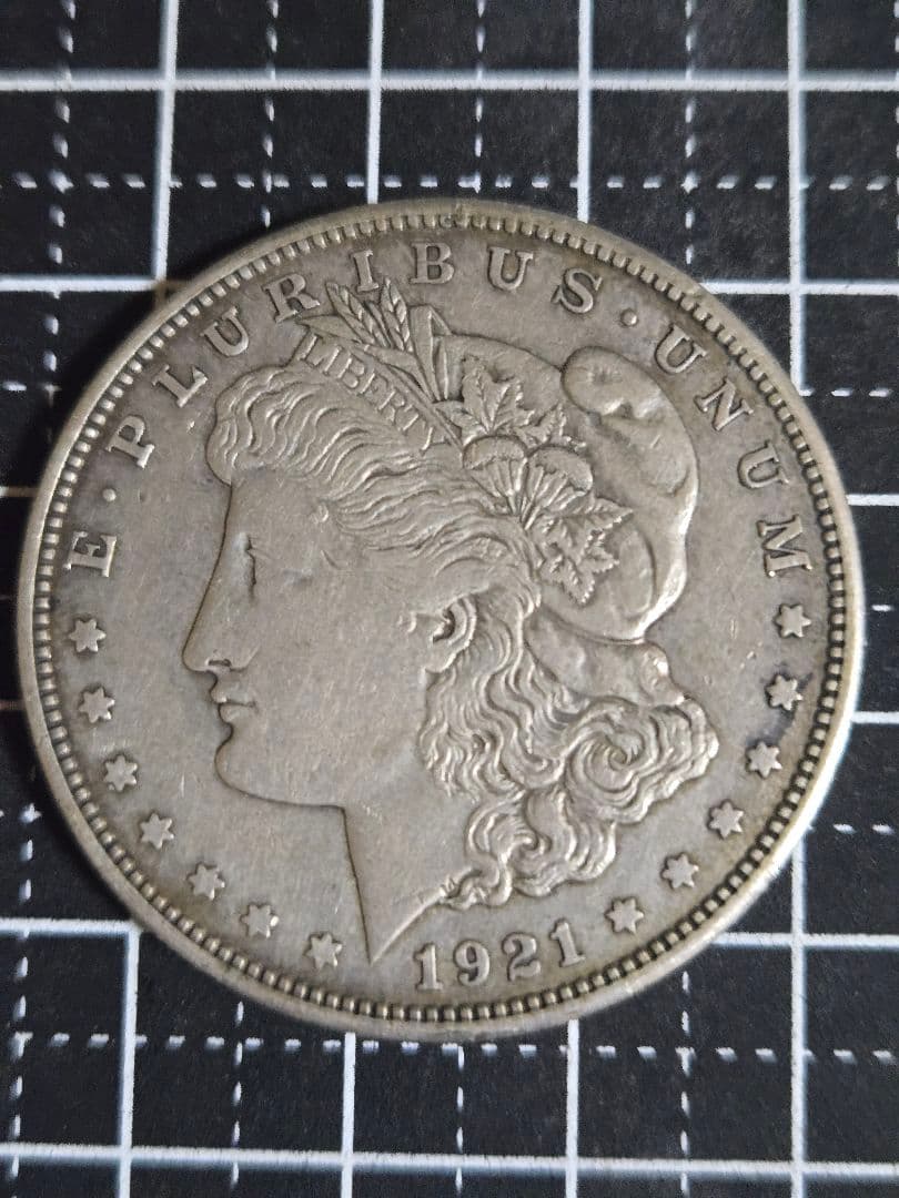 美品 1921 モルガン・ダラー 銀貨　sv900 アメリカ 外国