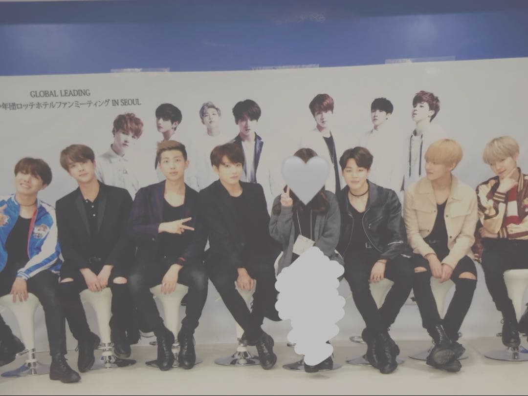 BTS ロッテホテルファンミーティング 直筆サイン