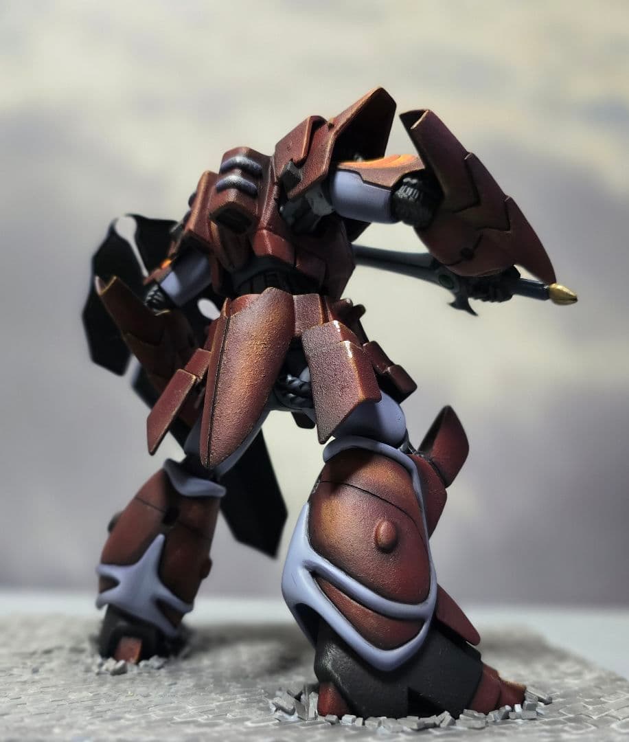 機甲界ガリアンPLAMAX鉄巨神　完成品ベース付き